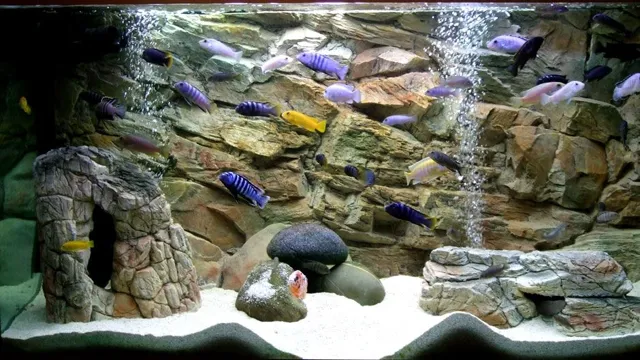 how to make artificial rocks for a fish aquarium
