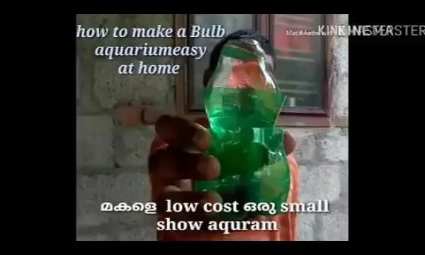 How to Make a Bulb Aquarium in Malayalam:…