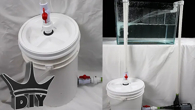 how to make diy canister filter aquarium filter