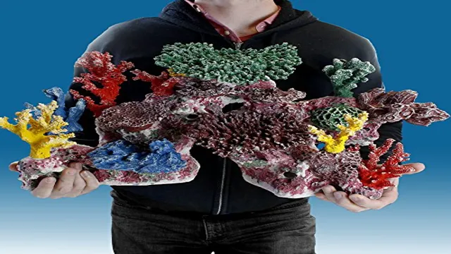 how to make fake aquarium coral