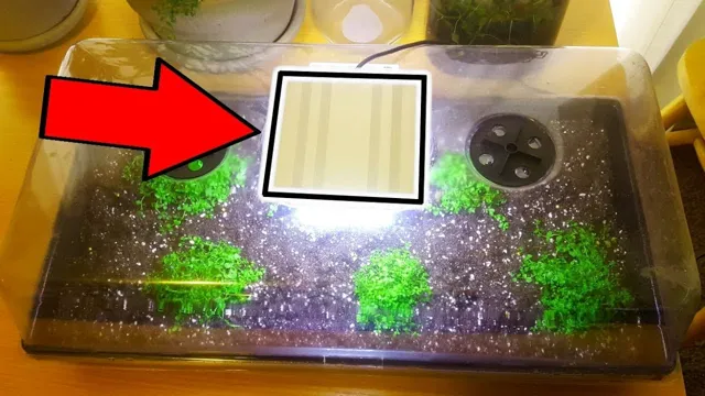 how to make green houses out of aquariums