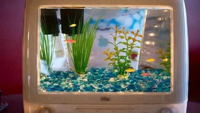 how to make imac aquarium