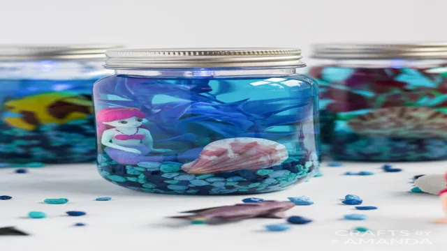 how to make mason jar aquarium