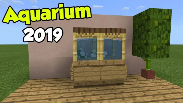 how to make minecraft aquarium