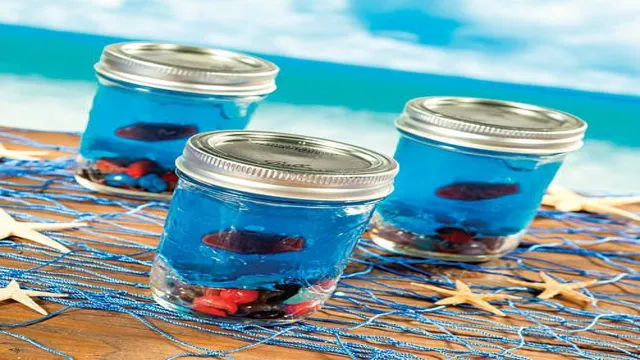 how to make mini jello aquariums