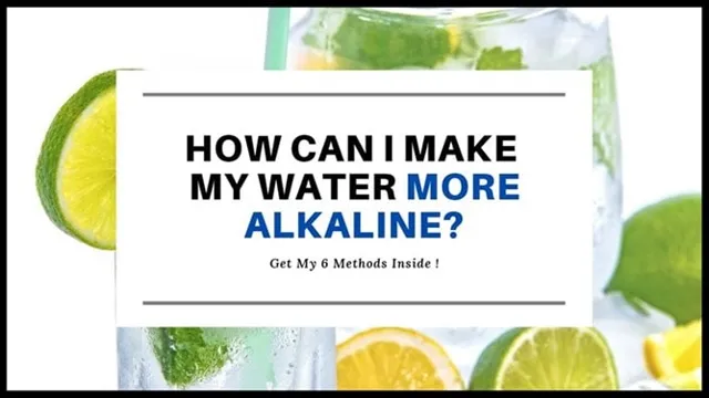 how to make my aquarium water more alkaline