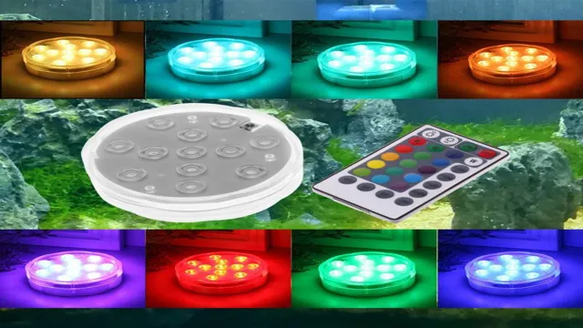 how to make waterproof light for aquarium