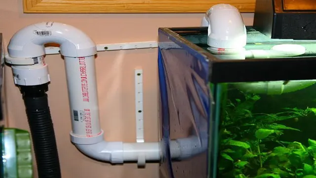 how to make your own aquarium overflow