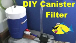 how to make your own canister aquarium filter
