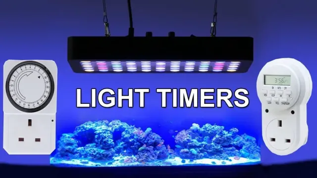 how to program night mode in aquarium light timer