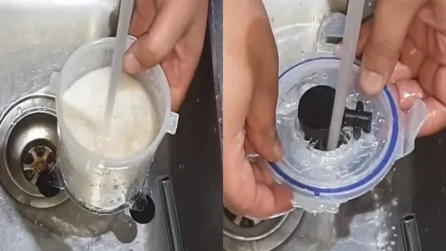 how to properly rinse aquarium filter cartridge