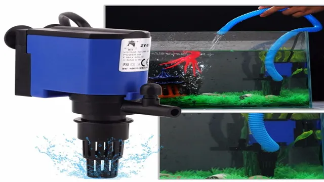 how to pump water with aquarium air pump