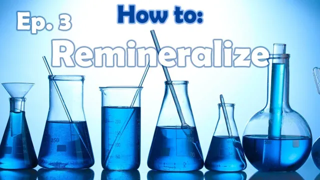 how to remineralize ro water for freshwater aquarium