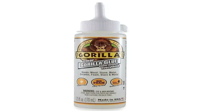 is clear gorilla glue aquarium safe