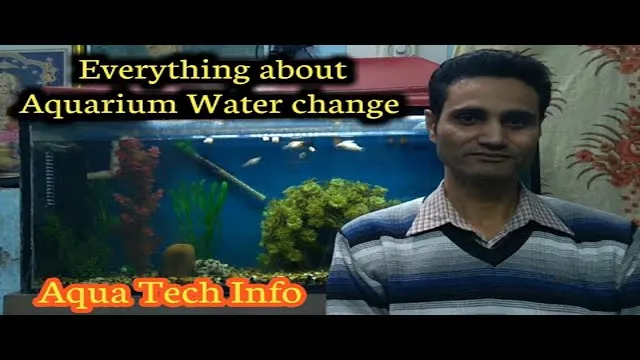 how soon to change water in a new aquarium