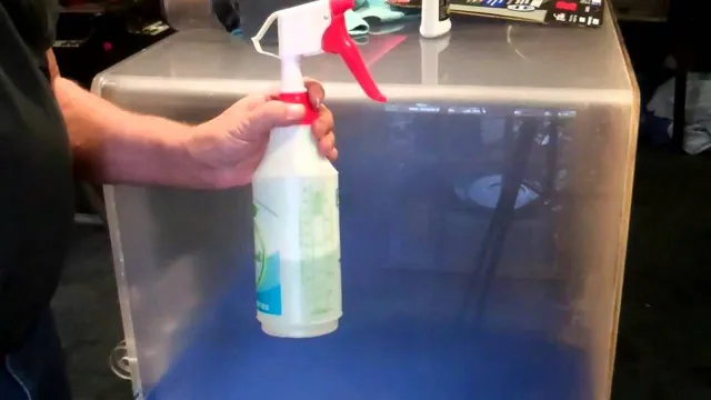 how tio repair acrylic aquarium
