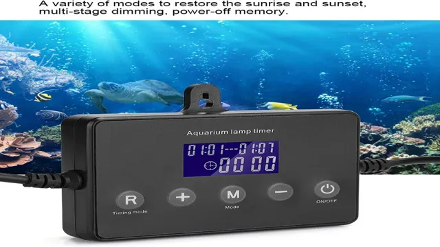 how to add blue light to aquarium timer