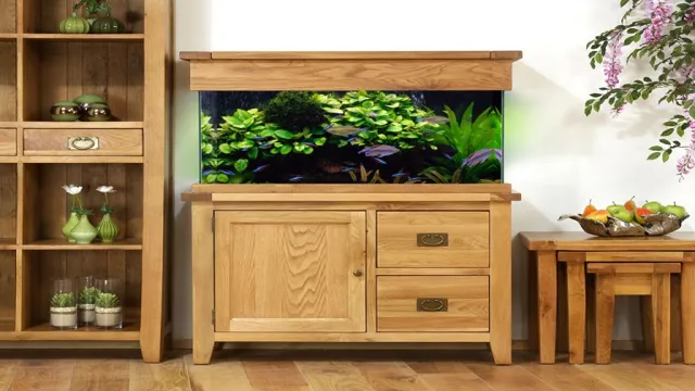 how to add drawers to aquarium stand