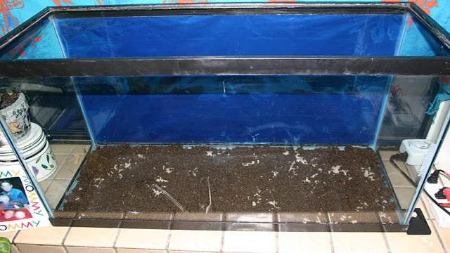 how to add peat moss to aquarium filter