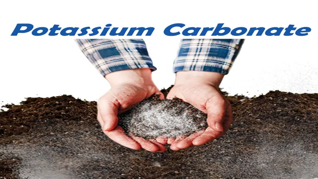 how to add potassium carbonate to aquarium