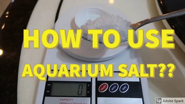 how to add salt to freshwater aquarium