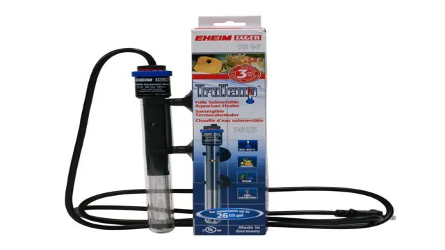 how to adjust eheim aquarium heater