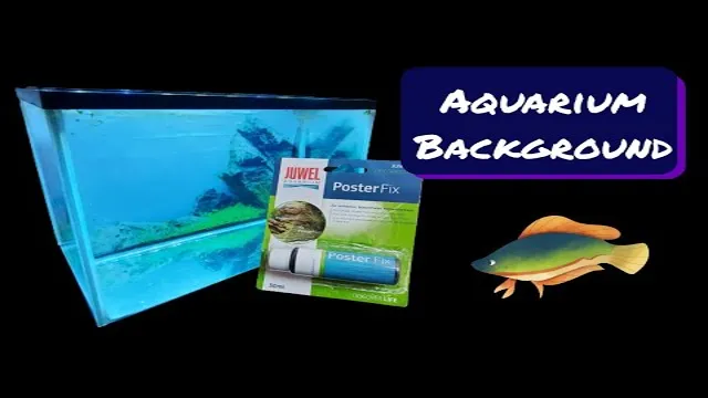 how to apply aquarium background with oil