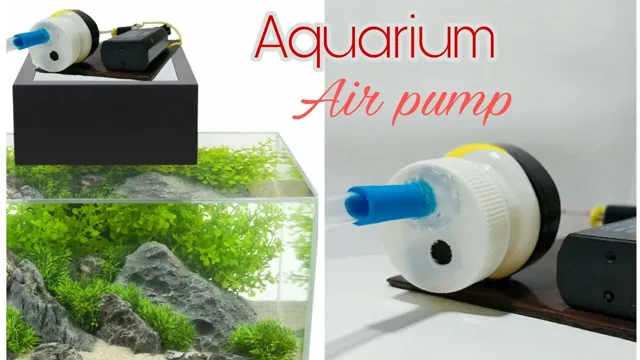 how to assemble an aquarium air pump