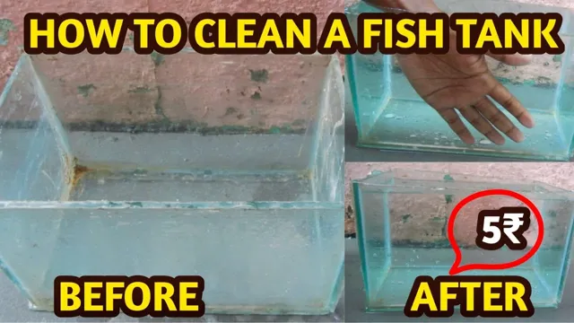 how to avoid water stain on aquarium