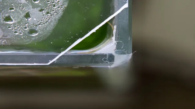 how to bond aquarium glass