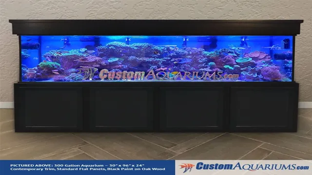 how to build a 300 gallon glass aquarium