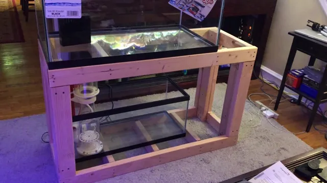how to build a 40 gallon breeder aquarium stand