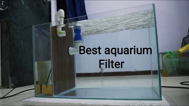 how to build a aquarium filter at home