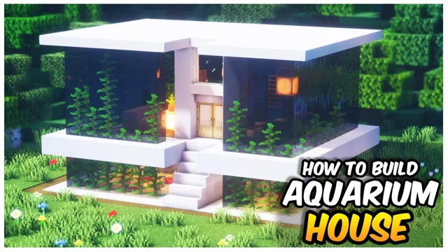how to build a aquarium house in minecraft