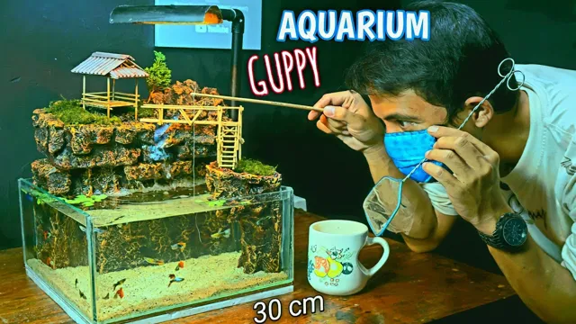 how to build a cliff in aquarium