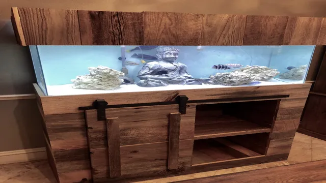 how to build a double aquarium stand
