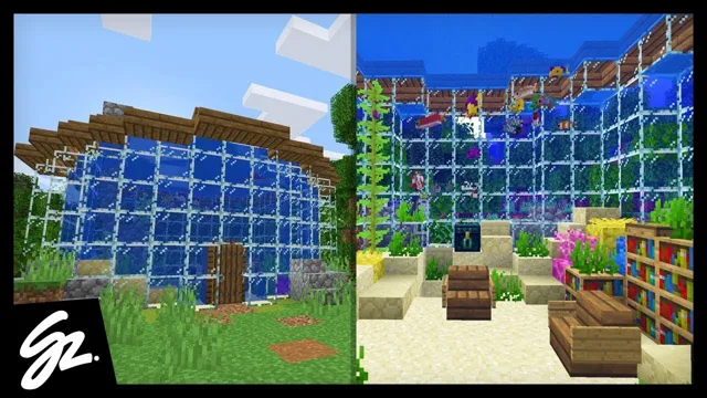 how to build a huge aquarium in minecraft