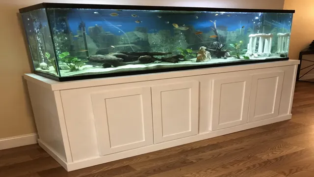 how to build a large aquarium stand