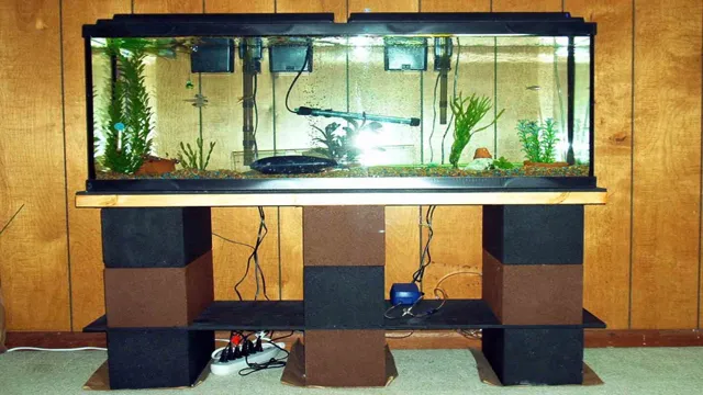 how to build a metal aquarium stand