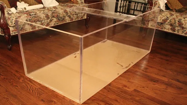 how to build a plexiglass aquarium