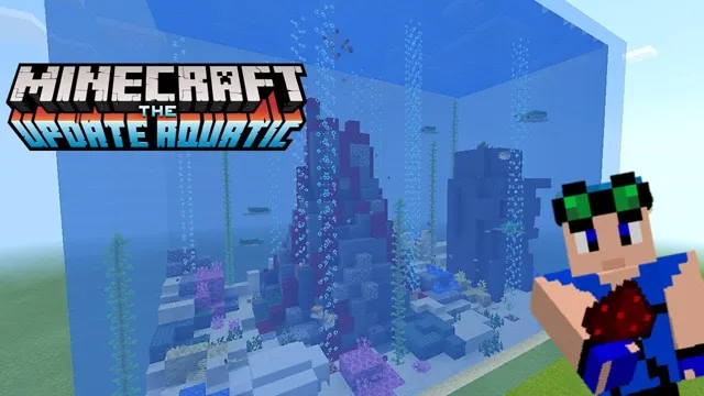 how to build a redstone aquarium in minecraft