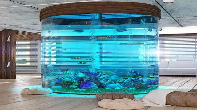 how to build a round acrylic aquarium