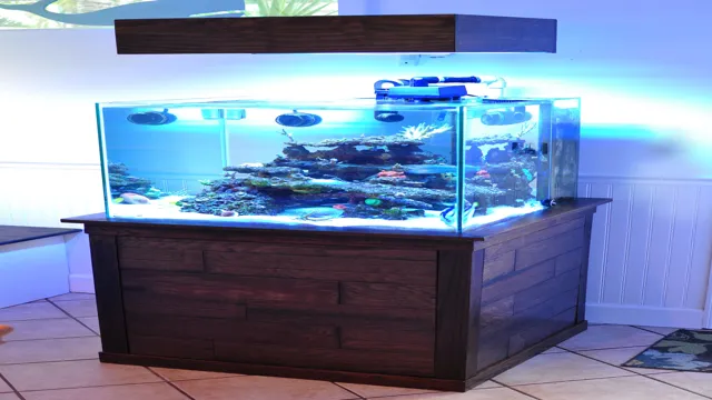 how to build a saltwater aquarium stand