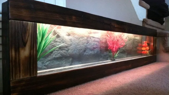 how to build an aquarium frame