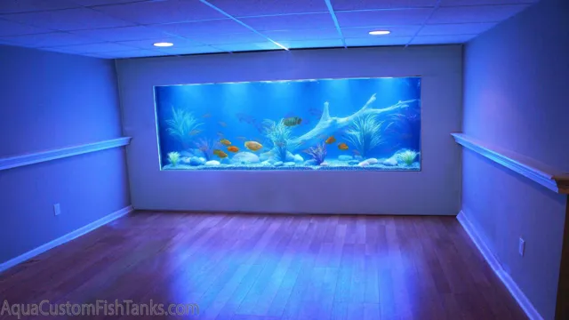 how to build an aquarium wall