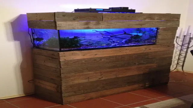 how to build an aquarium with wood