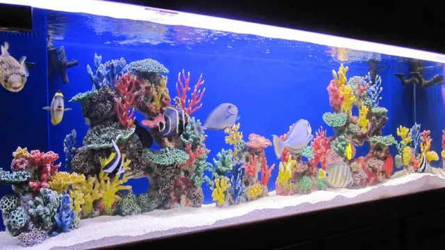 how to build an artificial reef aquarium