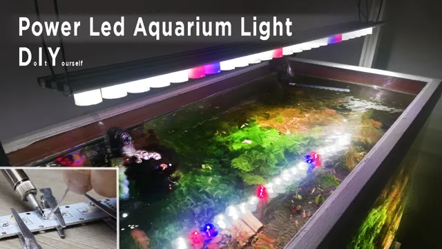 how to build led aquarium light