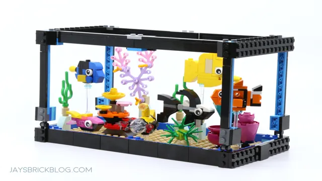 how to build lego aquarium