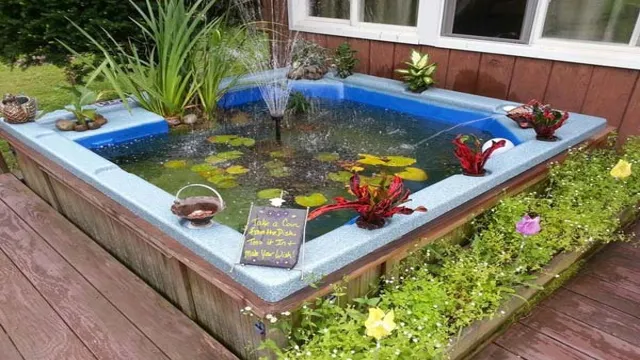 how to build outdoor aquarium